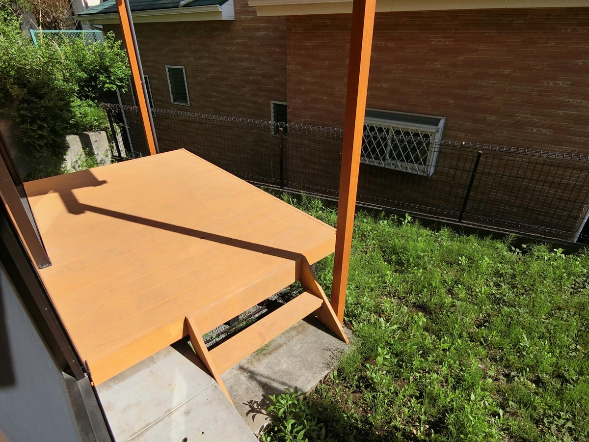 １７ウッドデッキ